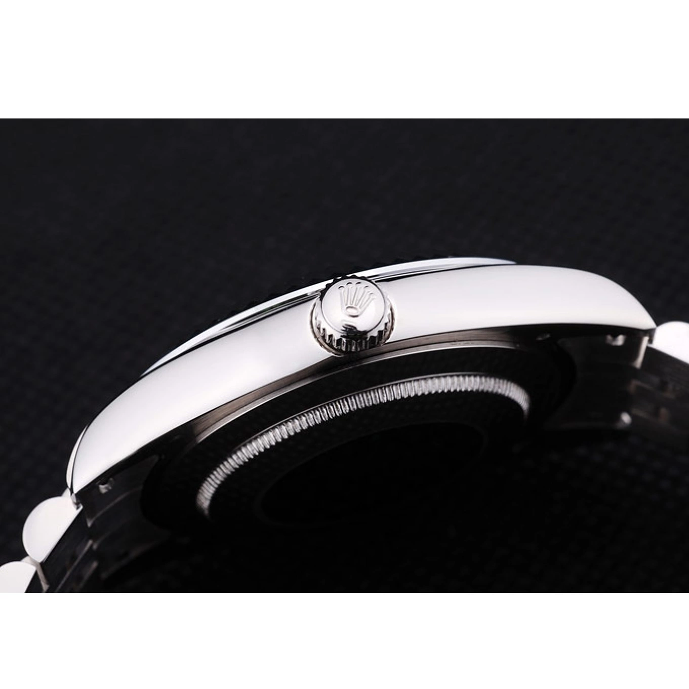 Aaa replica watch White Datejust 7478 Dial Bezel Ribbed Rolex Radial 0729
